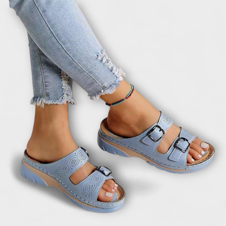 Sandales orthopédiques en cuir