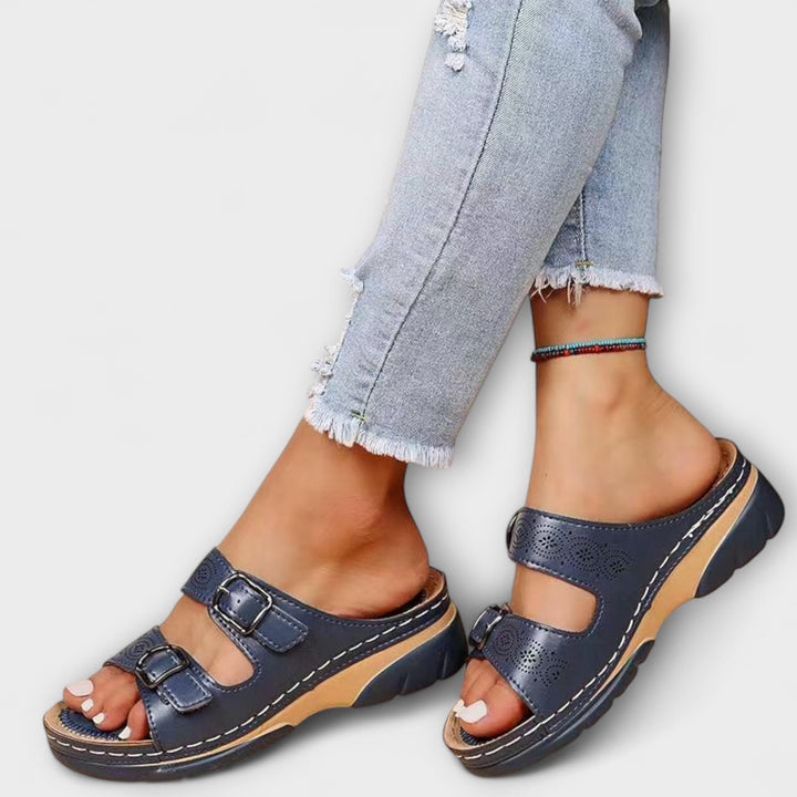 Sandales orthopédiques en cuir