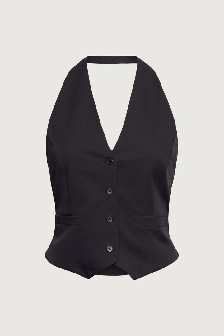 HALTER SUITING VEST
