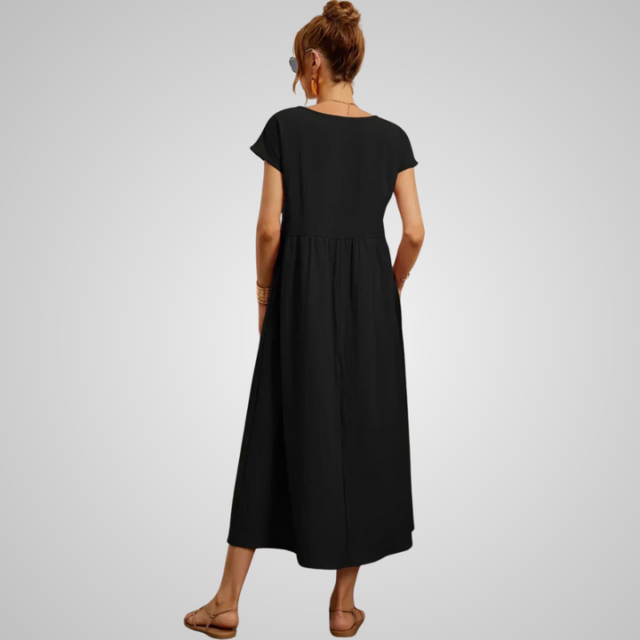 Robe en coton légère avec poches Sarina™