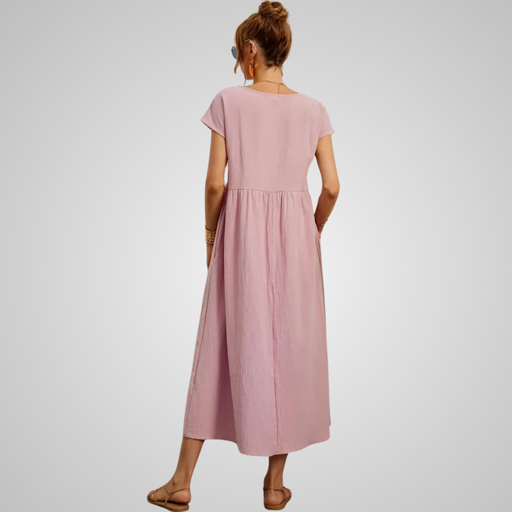 Robe en coton légère avec poches Sarina™