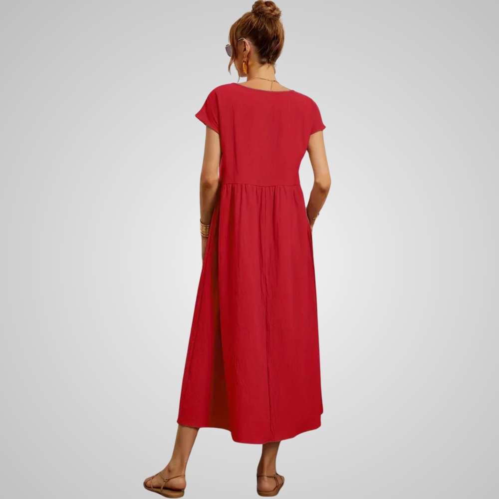 Robe en coton légère avec poches Sarina™