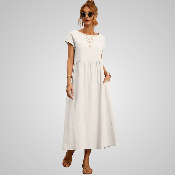 Robe en coton légère avec poches Sarina™