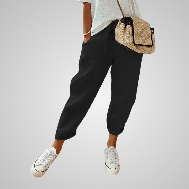 Elsa | Pantalon En Lin Anti-Transpiration