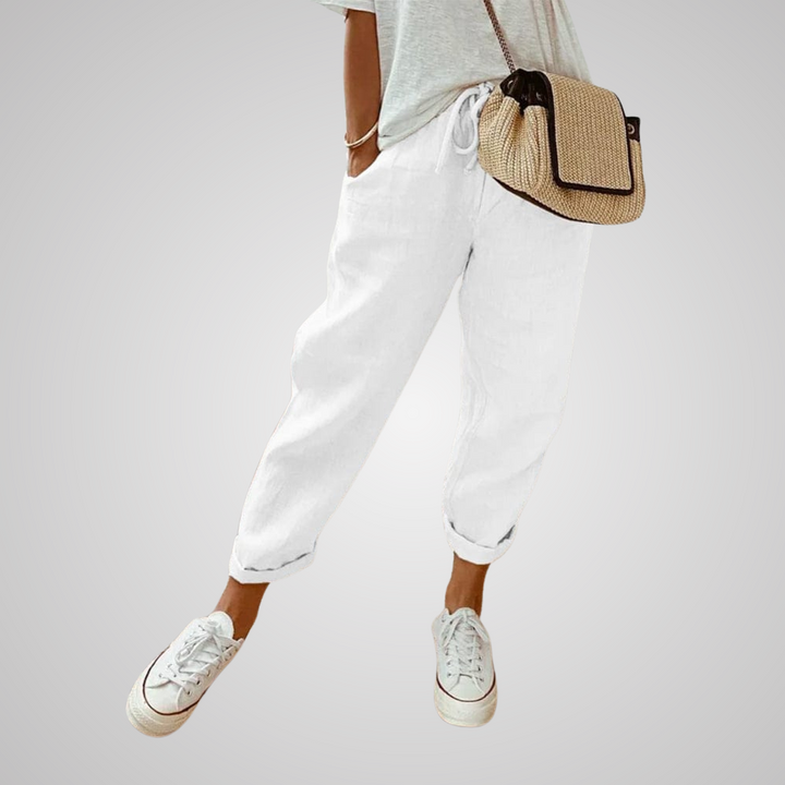 Elsa | Pantalon En Lin Anti-Transpiration