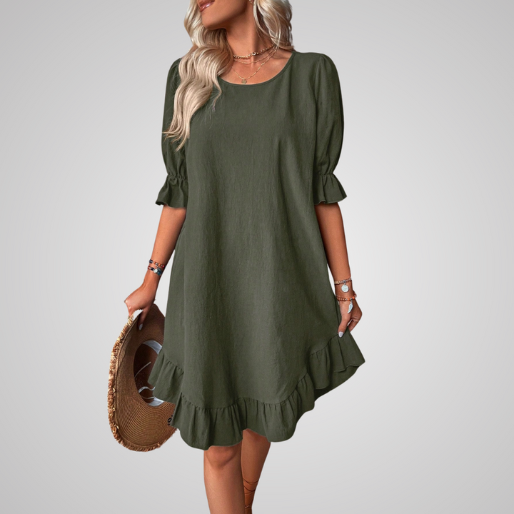 Seraphina™ - Robe Midi Élébante d'Été